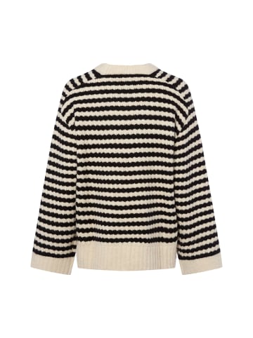 edited Strickpullover Lennon in beige schwarz - 0001