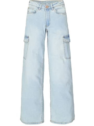 Garcia Wide Leg Cargojeans slim fit in bleached