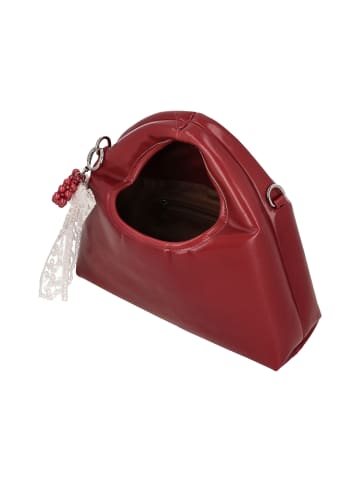 faina Women Handbag in Burgundy