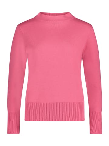 Betty Barclay Strickpullover mit Stehkragen in Pink