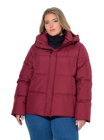 Ulla Popken Steppjacke in rubinrot
