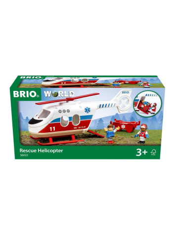 Brio Aktionsspiel BRIO Rettungshubschrauber Ab 3 Jahre in bunt