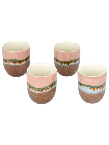 Butlers Tasse MEDLEY 4er-Set in Braun