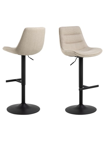 ebuy24 Barhocker Adisa Beige 2er Set