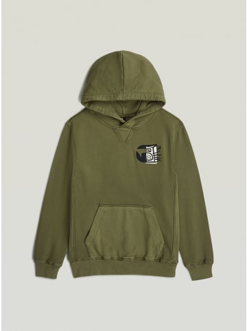 G-Star Raw Boys Premium Core Hoodie Sweatshirt four leaf clover