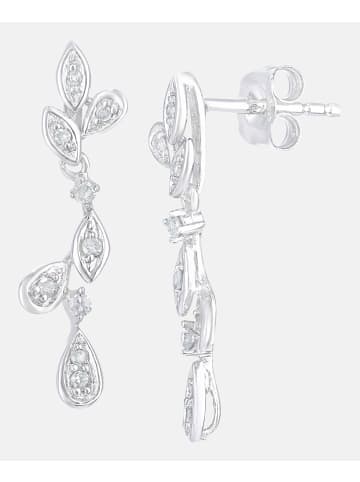 Diamant L'éternel Ohrhänger aus 375 Weißgold mit Diamant