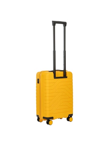 BRIC`s BY Ulisse - 4-Rollen-Kabinentrolley 55 cm (grey blue) in mango