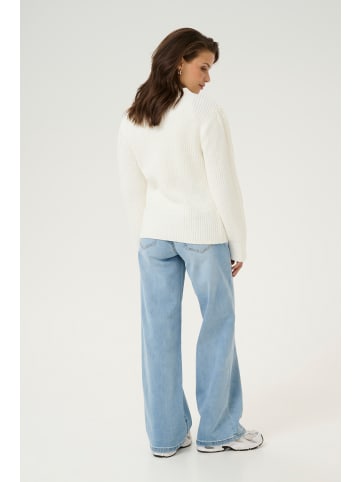 Kaffe Strickpullover KAmaggi in Chalk