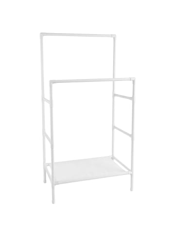 Kleiderständer in Weiß - (B)85 x (H)157 x (T)46 cm