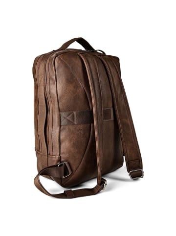 Camel Active Traces Daypack L Leder 39.5 cm Laptopfach in brown