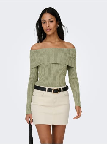 ONLY Strickpullover in Sphagnum