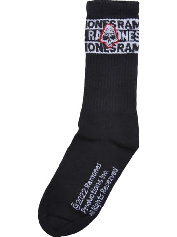 Merchcode Basic Socks in black/white