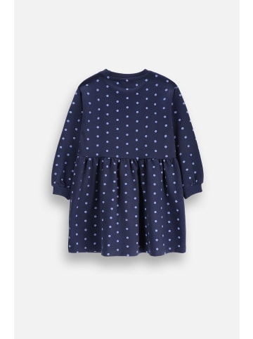 MOKIDA Oversize-sweatkleid in dunkelblau