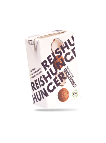 Reishunger 12er Vorteilspaket Bio Kokosmilch (12x250g)