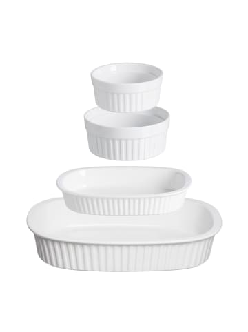 Ritzenhoff & Breker 4er Set Auflaufformen Bianco in weiß