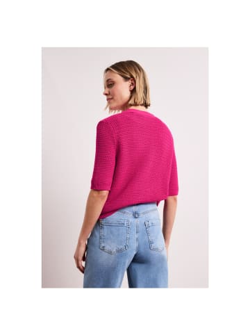 Street One Pullover in magenta dream