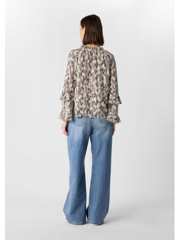 comma Bluse in 93A0_beige