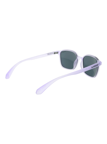 Superdry Unisex Sonnenbrille Quadratisch Lila