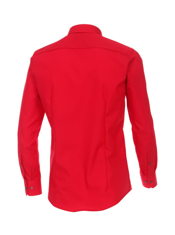 Venti Businesshemd in Mittelrot