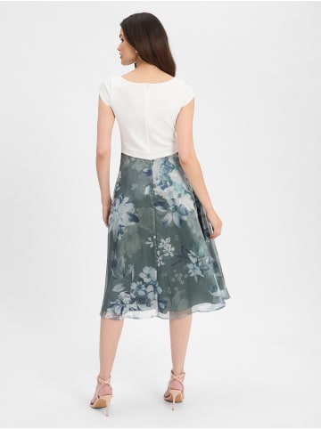 SWING Kleid in weiß schilf - 0001