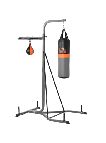 HOMCOM Boxsackständer,115B x 157T x 221H cm,Schwarz
