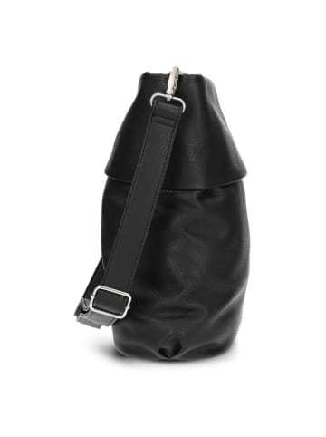 Zwei Mademoiselle.M Schultertasche 31 cm in noir