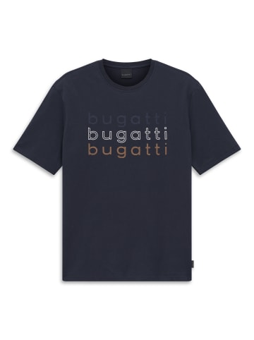 Bugatti T-Shirt in 390-marine