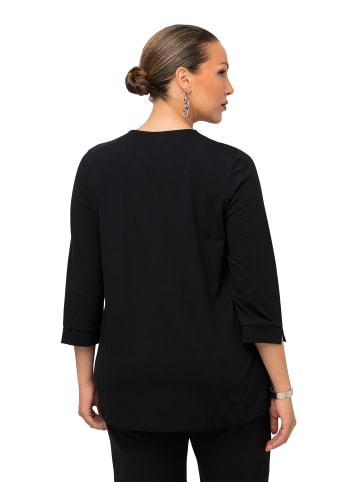 Ulla Popken Shirt in schwarz