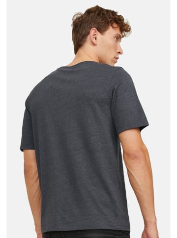 Jack & Jones T-Shirt Essentials in Weiß / dunkelgrau