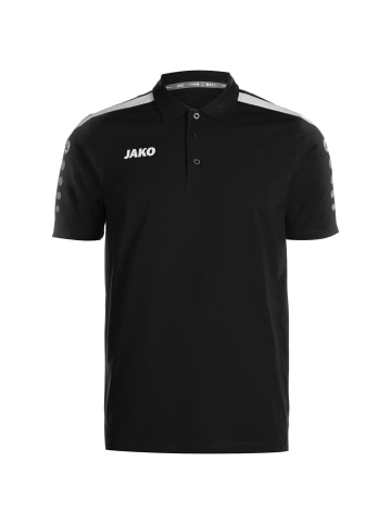 Jako Poloshirt Power in schwarz / weiß