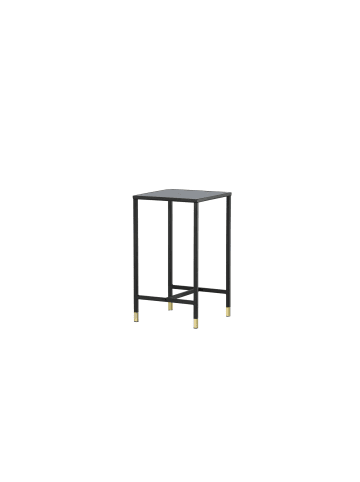 ebuy24 Nachttisch Dipp Schwarz 40 x 40 cm