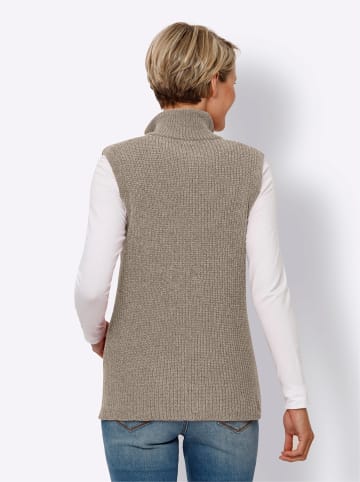 Sieh an! Pullunder in sesam