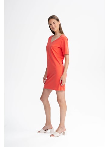 MELA Damen V-Neck Kleid JANITRA