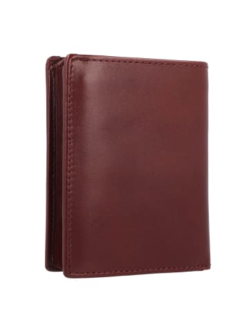 Leonhard Heyden Cambridge Geldbörse Leder 9.5 cm rotbraun