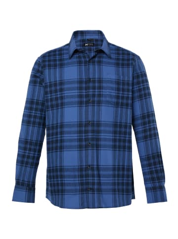 Men Plus Hemd in navy blau