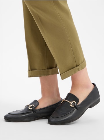 MAC HOSEN Stoffhose Chino turn up in oliv