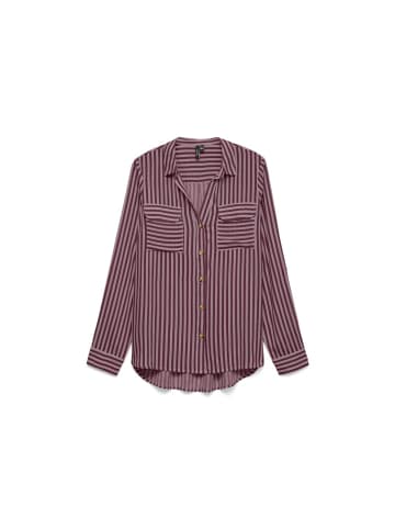 Vero Moda Langarmbluse in windsor wine