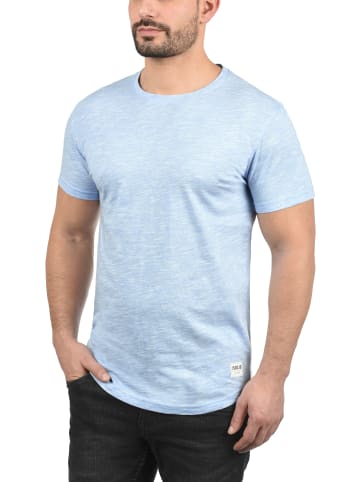 !SOLID Rundhalsshirt in blau