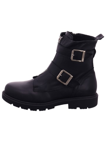 Esgano Damenschnürrstiefel kalt flach Da.-Bootie in  Schwarz
