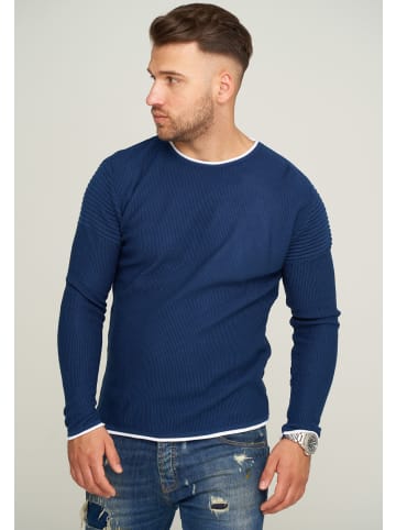 behype Pullover MKLAYER57 in blau