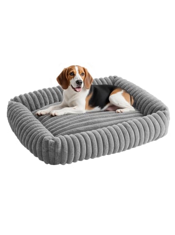 Feandrea Hundebett Baddi in Taubengrau - (B)91 x (H)18 x (T)68 cm