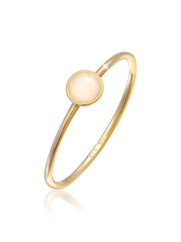 Elli Ring 375 Gelbgold in Rosa