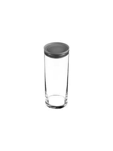 Pasabahce Pasabahce Vorratsgläser 2er Set  transparentem Design, 1300ml, in Grau