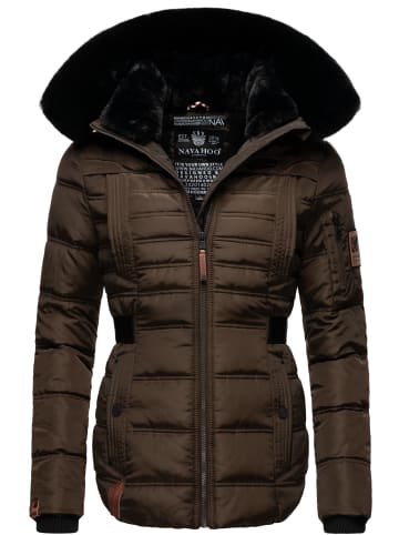 Navahoo Winterjacke Melikaa in Chocolate