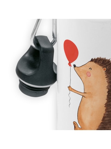 Mr. & Mrs. Panda Kindertrinkflasche Igel Luftballon ohne Spruch in Weiß