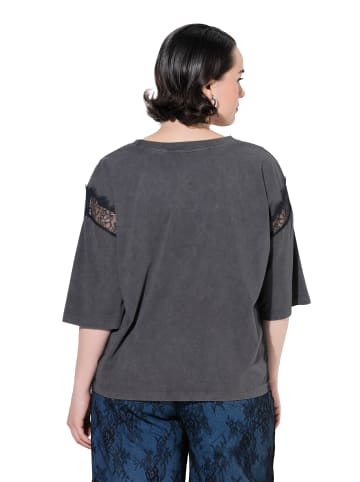 Ulla Popken Shirt in anthrazit