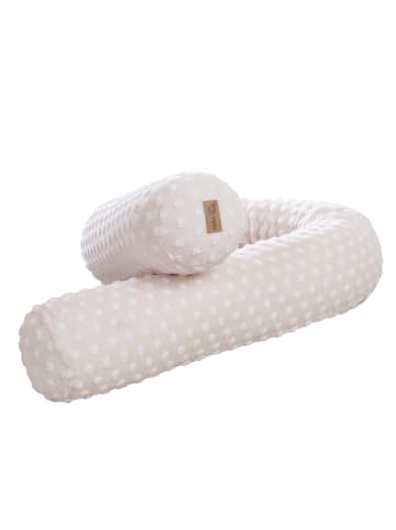roba Bettschlange Babybett Nestchenschlange - 170 cm lang - beige
