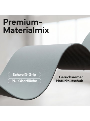 Neolymp Pilatesmatte "PM210" in Himmelblau, 180 cm