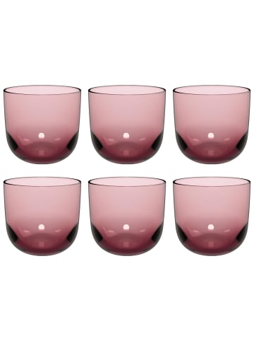 like. by Villeroy & Boch 6er Set Wassergläser Like Glass 280 ml in Grape