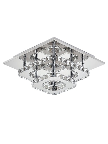 Tphecda Kristall Kronleuchter quadratisch 2-stöckig 36W in ⌀30 cm
